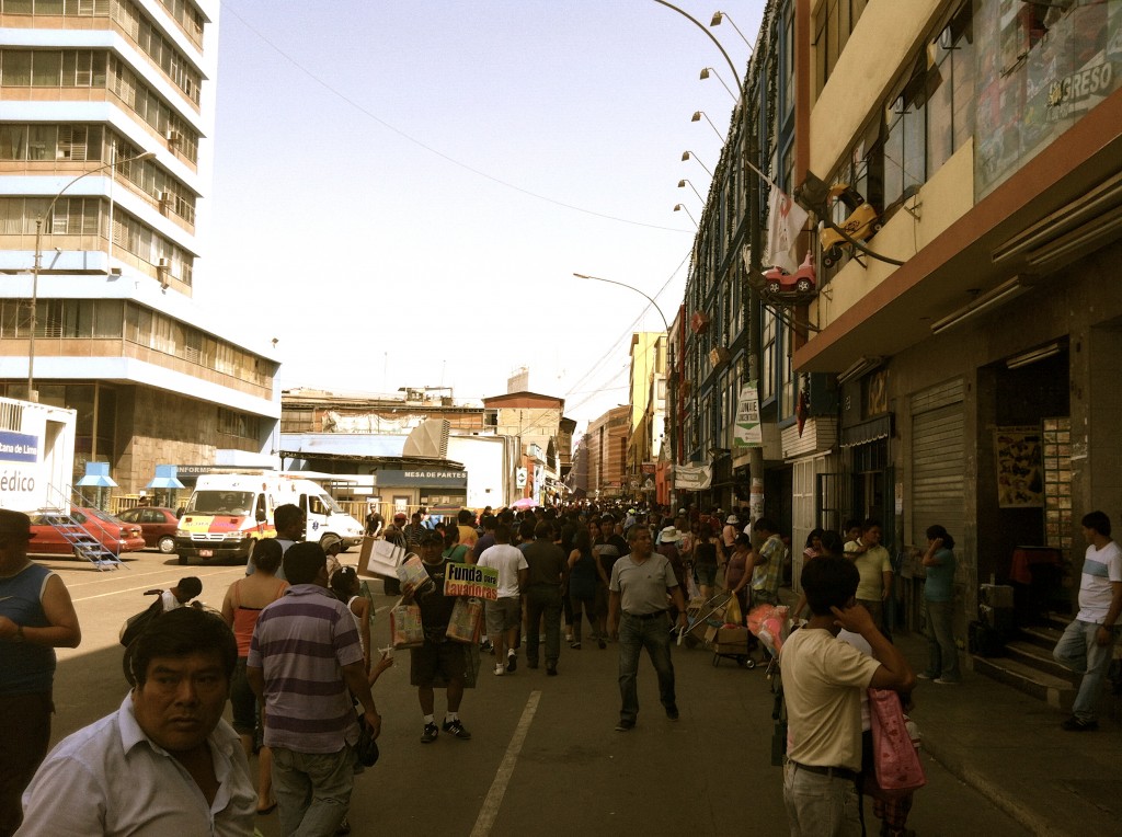 Market in Lima