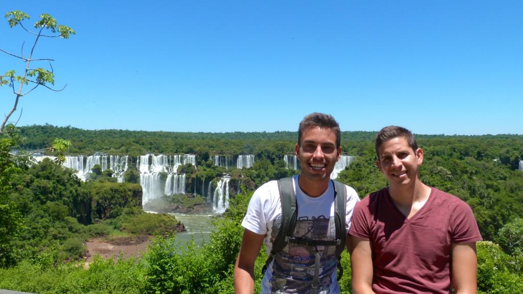 Brazil side of the falls