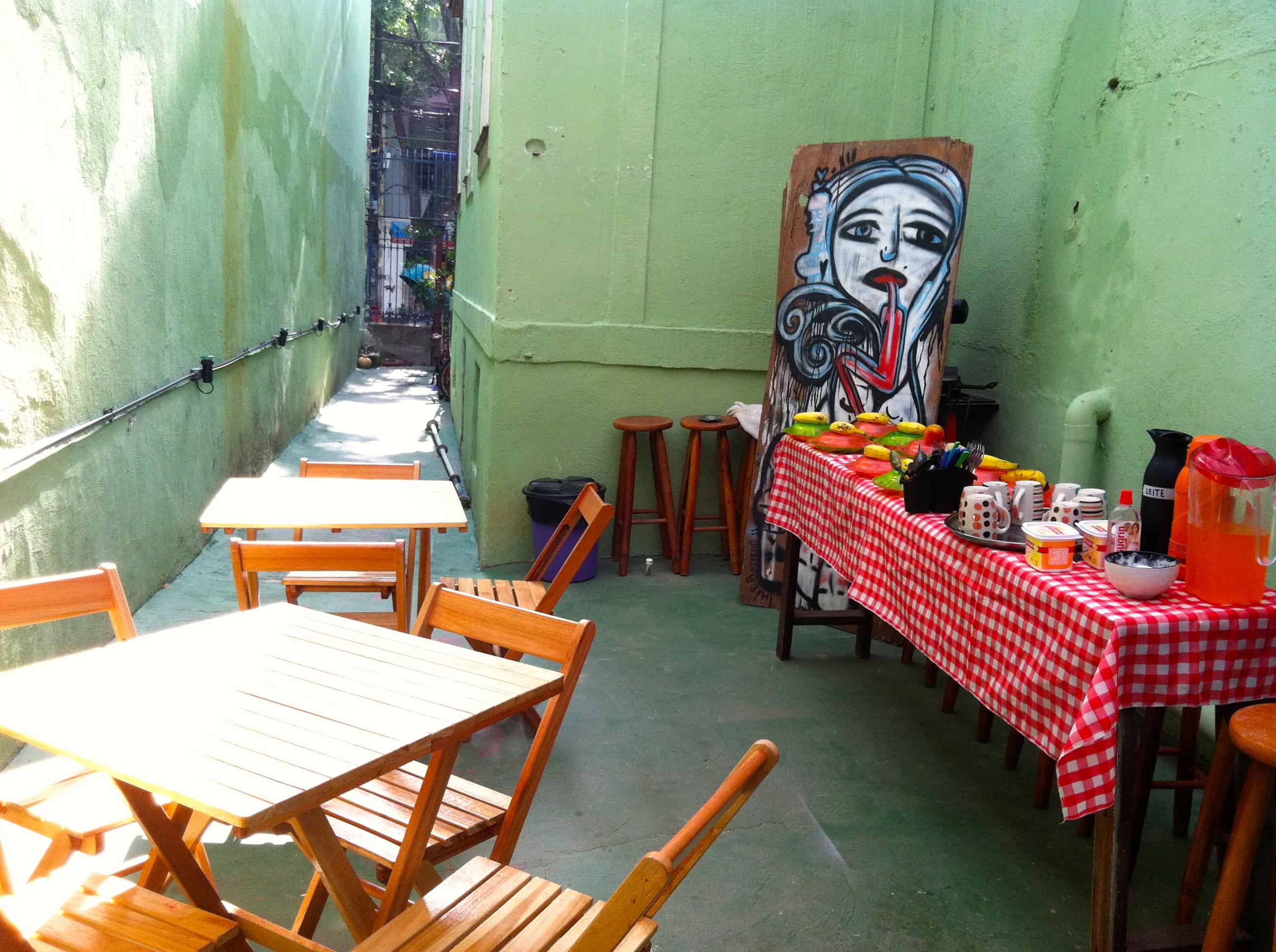 Our hostel in Santa Teresa Rio de Janeiro