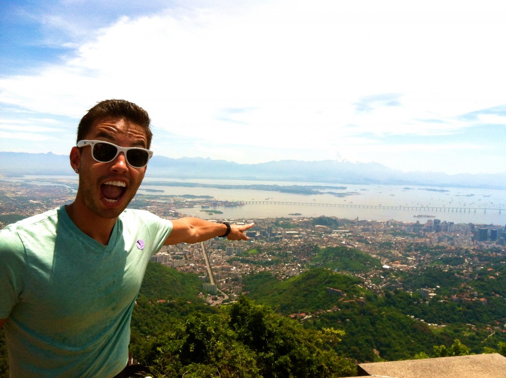 View of Rio de Janeiro from Cristo Redentor Statue