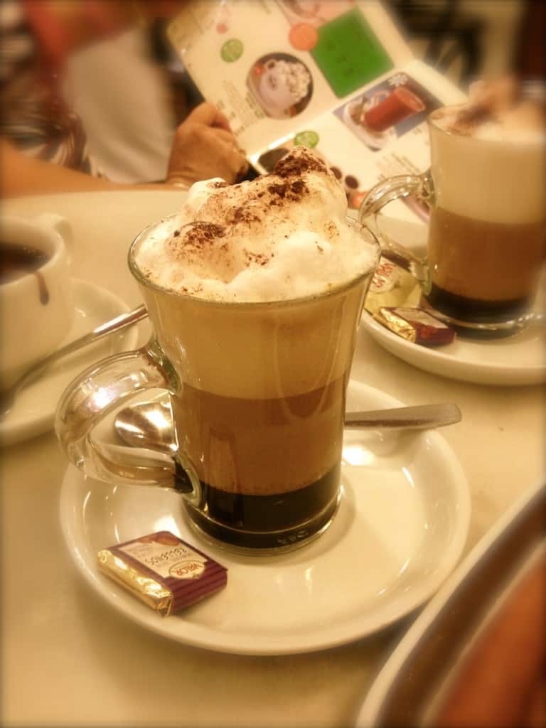 Coffees, churros and chocolate in Madrid Coffees, churros and chocolate in Madrid