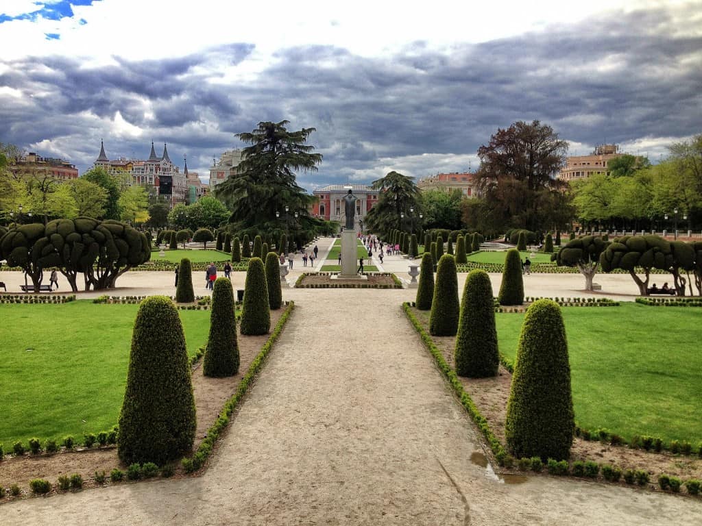 Retiro Park in Madrid