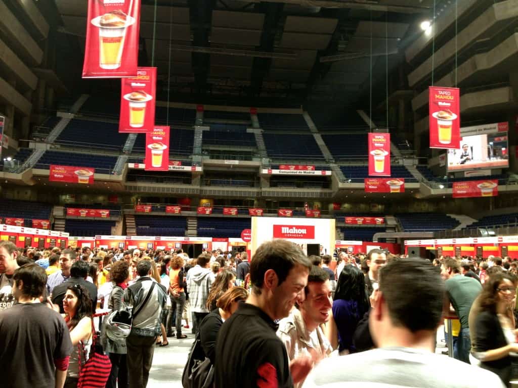 Feria de la Tapa Inside Palacio de los Deportes