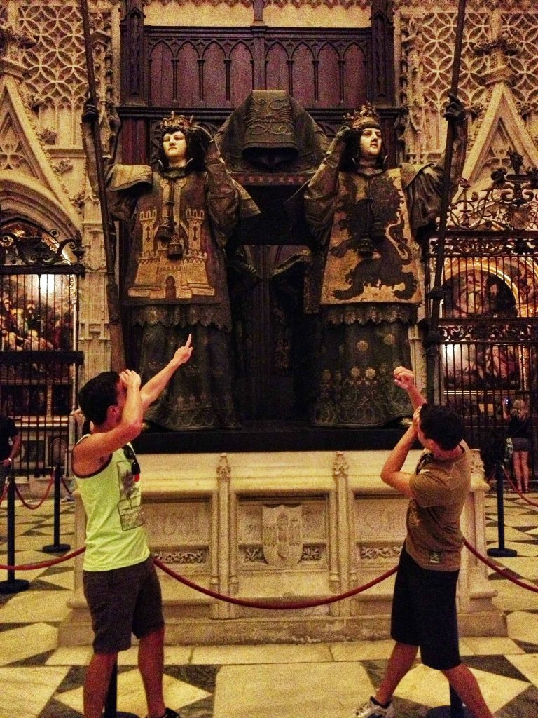 What is actually the tomb of Christopher Columbus