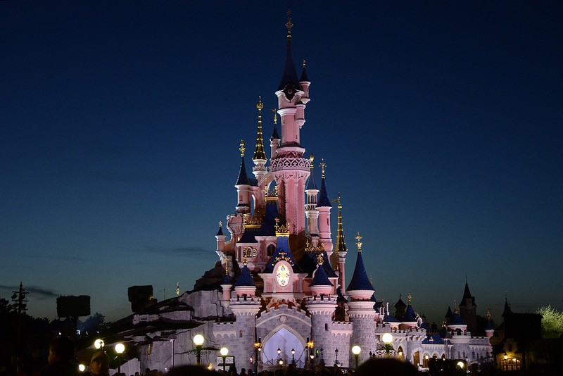 "Sleeping Beauty Castle Disney resort Paris," © May 3, 2012 Rene Mensen, {CC-BY-SA-3.0} http://www.flickr.com/photos/renemensen/7149477867/ 7149477867_263fe089c2_c