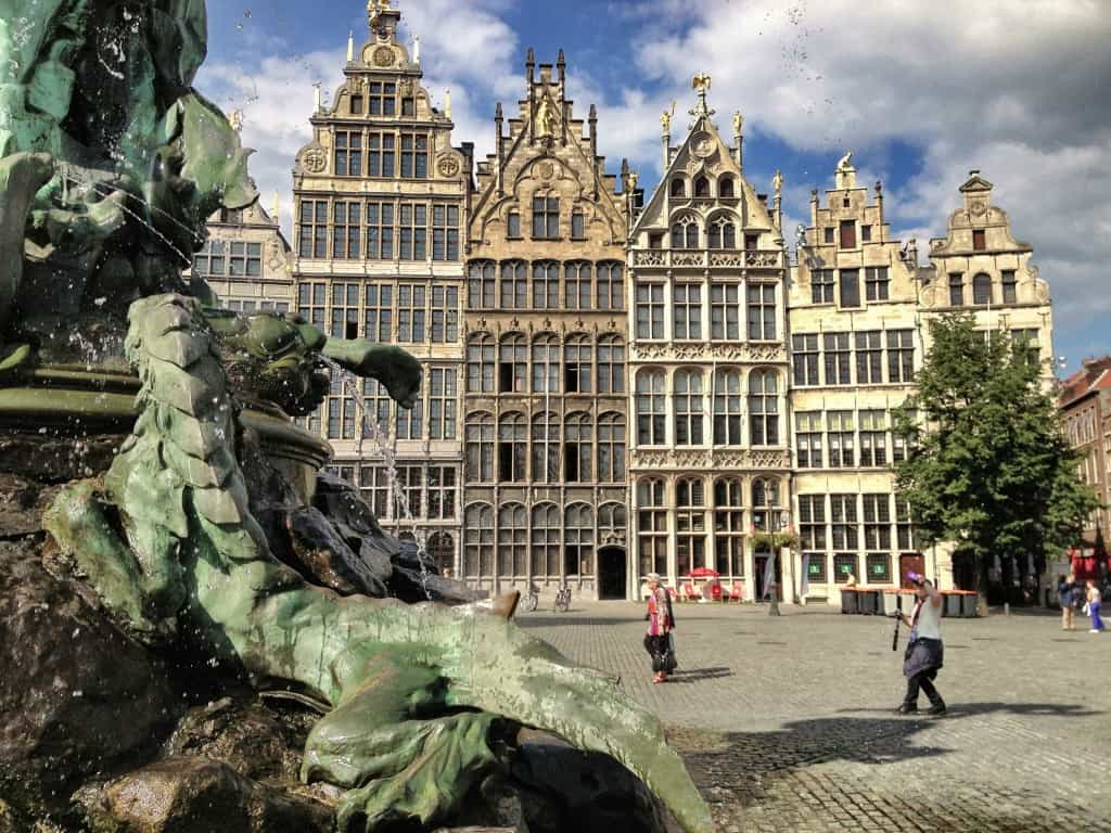 Grote Markt Antwerp, Belgium