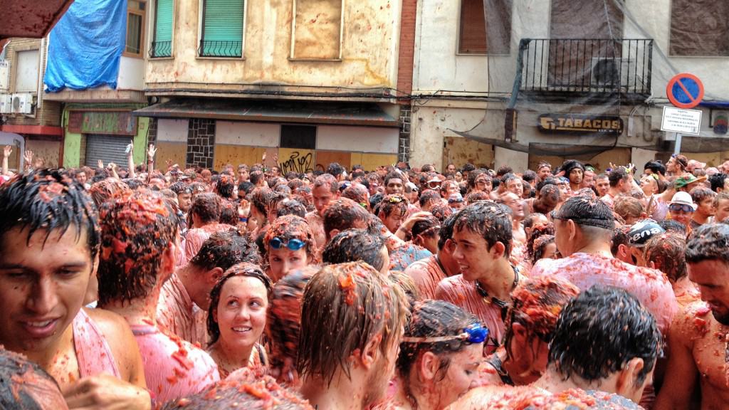 La Tomatina - The Annual Tomato Fight in Spain