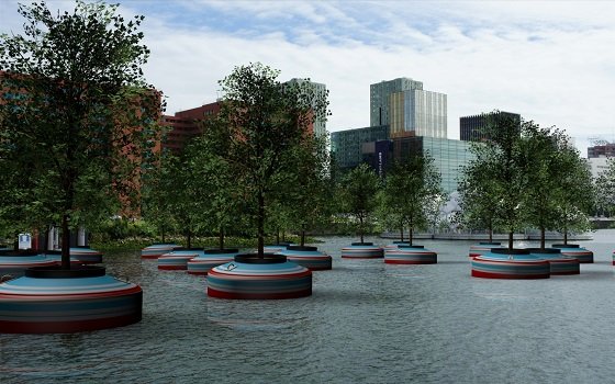 Bobbing Forest Concept in Rotterdam