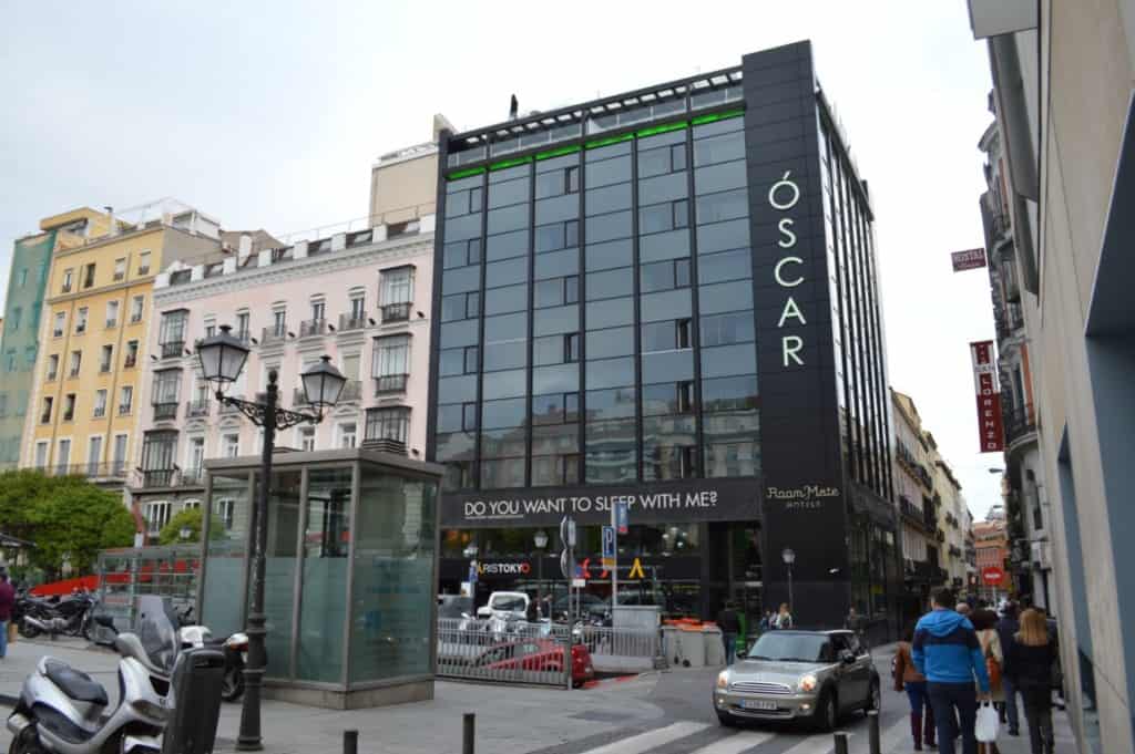 El Hotel Oscar en Chueca