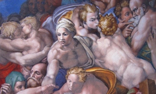 Sistine chapel gay lovers